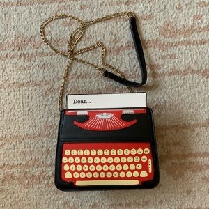 Quirky Novelty Typewriter Crossbody Mini Handbag